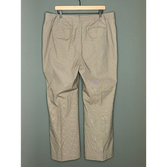 Lane Bryant Women's Plus 18 Pinstripe Bootcut Dress Pants NWT READ - Picture 2 of 15